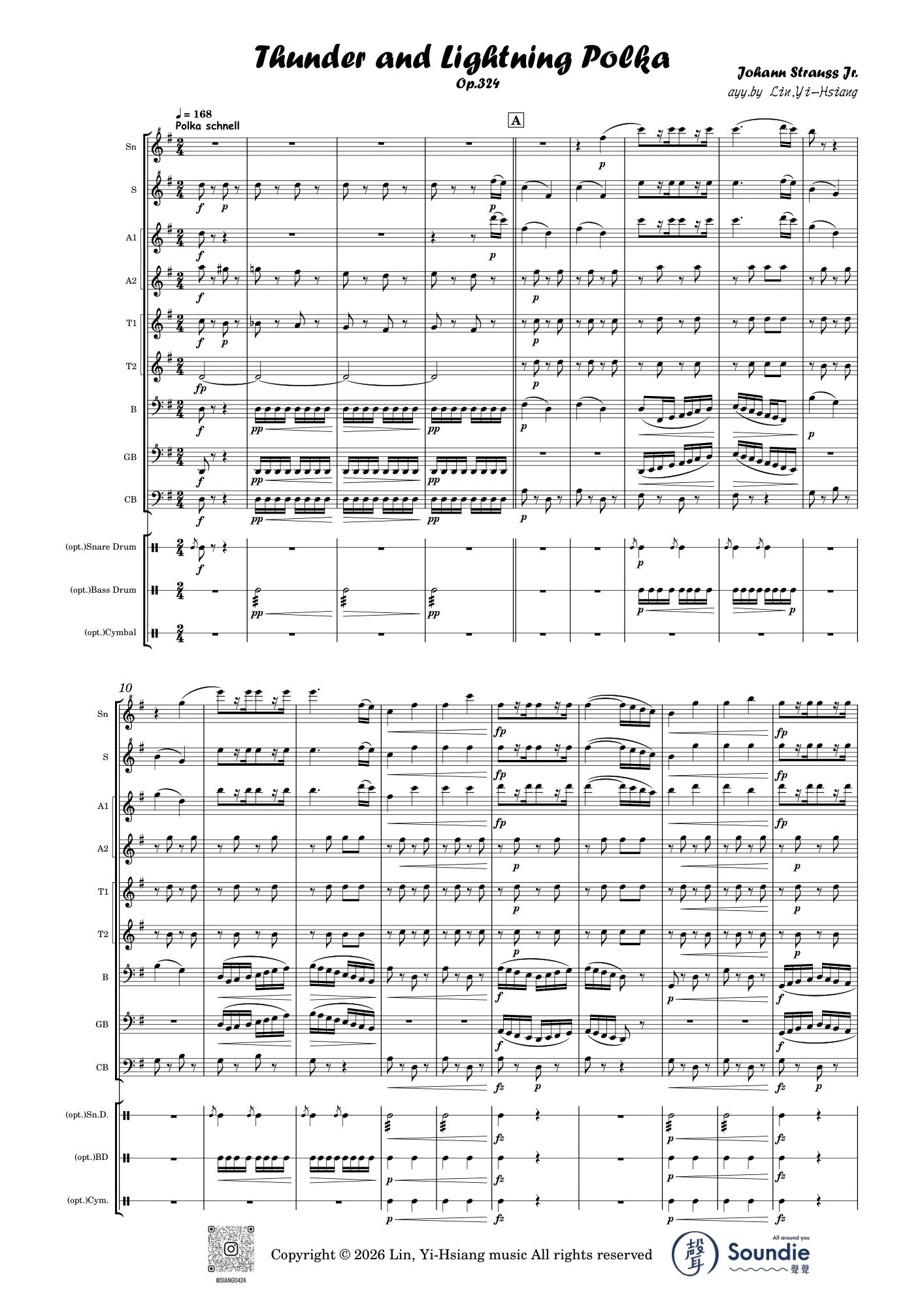 In a Persian Market arr. for Recorder Orchestra