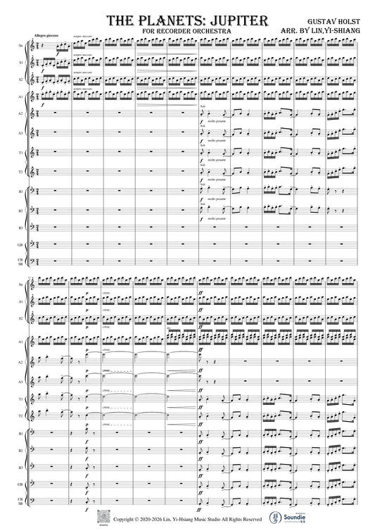 In a Persian Market arr. for Recorder Orchestra