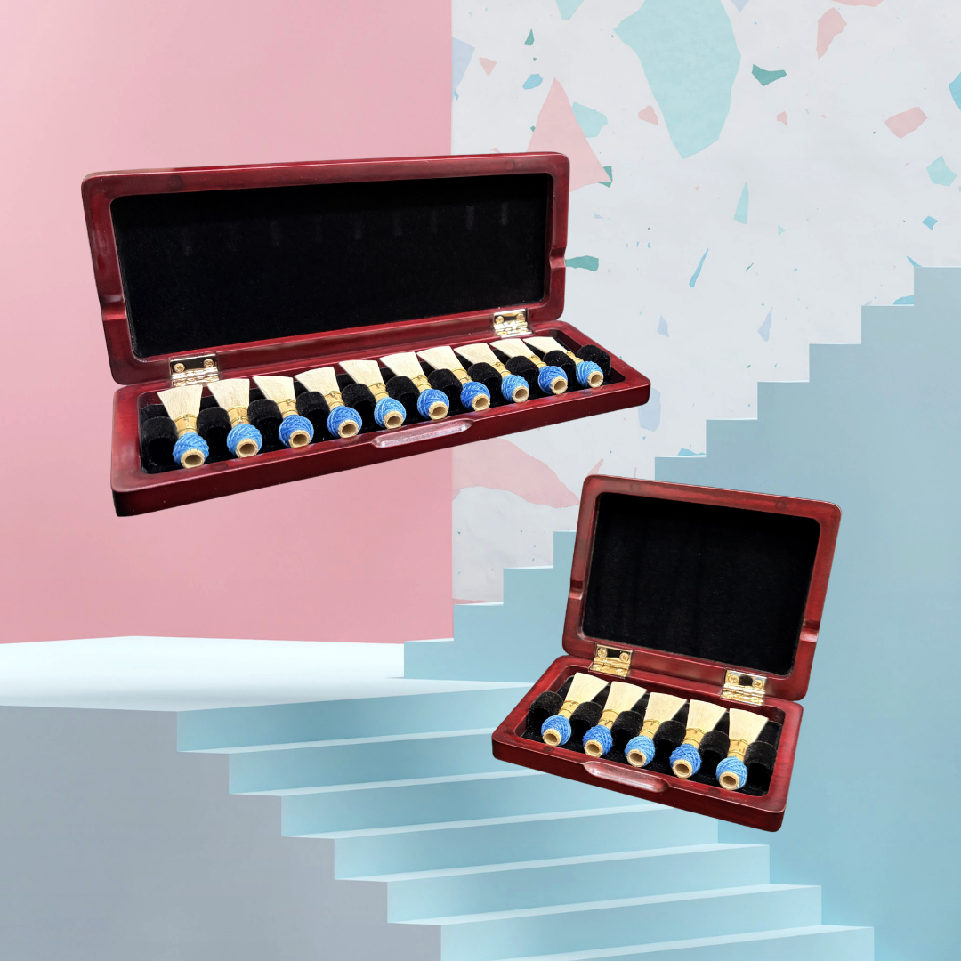 低音管簧片盒（木質款）Bassoon Reed Case - Wooden Edition